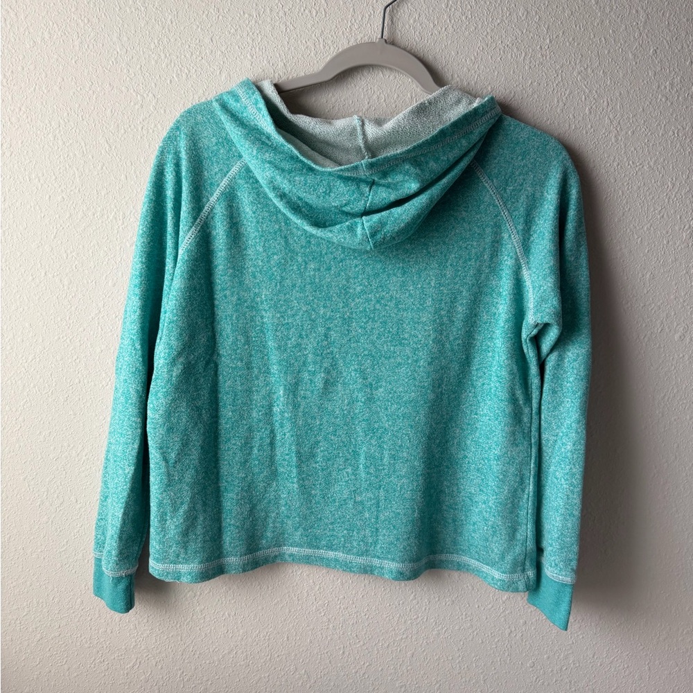 Coastal Classics Saltwater Heals Everything Women's Teal Top - Picture 5 of 5